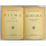 SIEROSZEWSKI Wacław - Pisma - Warszawa 1922 [komplet XIV t.]