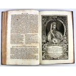 INSPRUGGER Sebastian - Historia Zakon Złotego Runa i jego lojalnych rycerzy - Wiedeń 1728 [miedzioryty królów i książąt]