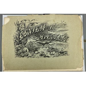 KOSSAK Juliusz - Pierwsze ilustracje do Ogniem i mieczem H.Sienkiewicza - Lwów 1886 [komplet + ogromna rzadkość]