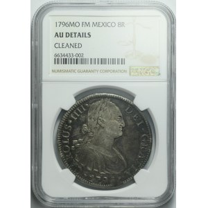 Meksyk, Carlos IV, 8 reali 1796 MO, Meksyk