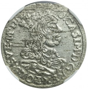 John II Casimir, Trojak 1662 AT, Krakow
