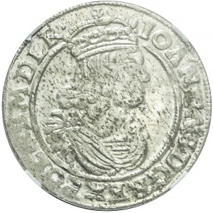 John II Casimir, Sixpence 1663 AT, Cracow, minted