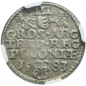 Stefan Batory, Trojak 1583, Olkusz, bez ID