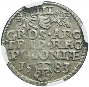 Stefan Batory, Trojak 1583, Olkusz, no ID