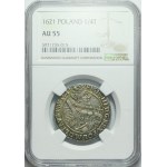 Sigismund III Vasa, Ort 1621, Bydgoszcz, stars, rare