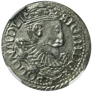 Zygmunt III Waza, Trojak 1598, Olkusz, menniczy