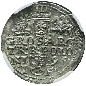 Zygmunt III Waza, Trojak 1598, Olkusz, menniczy