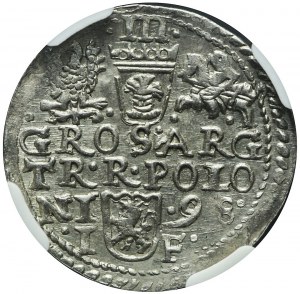 Sigismund III Vasa, Trojak 1598, Olkusz, minted