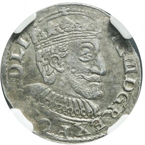 Zygmunt III Waza, Trojak 1592, Olkusz, ciekawszy