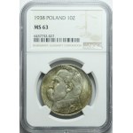 10 gold 1938, Pilsudski, rarer