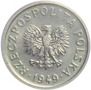 SAMPLE, 50 pennies 1949, nickel, minted