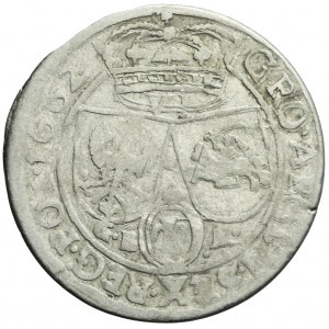 John II Casimir, Sixpence 1662 GBA, Lvov, without the Slepowron coat of arms, rare