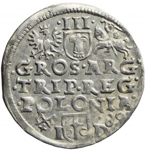 Sigismund III Vasa, Trojak 1589 ID, Poznań, nice