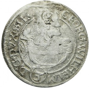 Śląsk, Jerzy Wilhelm, 3 krajcary 1674 CB, Brzeg