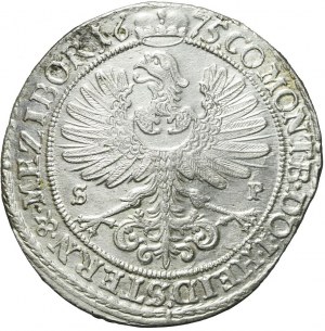 Silesia, Duchy of Olesnica, Sylvius Frederick, 15 Krajcars 1675 SP, Olesnica, MEZIBOR