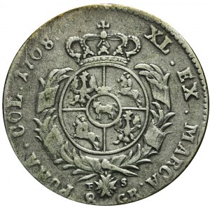 Stanisław A. Poniatowski, Dwuzłotówka 1768 FS