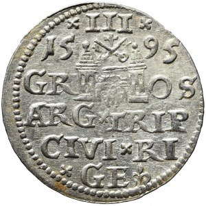 Sigismund III Vasa, Troika 1595, Riga