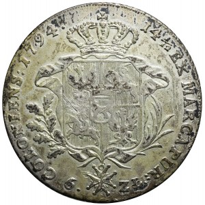 Stanisław A. Poniatowski, Talar 1794, Warszawa