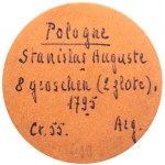 Stanisław A. Poniatowski, Dwuzłotówka 1795 MV, ładna
