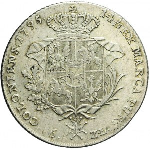 Stanisław A. Poniatowski, Talar 1795, Warszawa