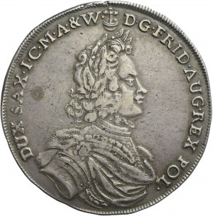 Augustus II the Strong, Thaler 1698 ILH, Dresden, rare