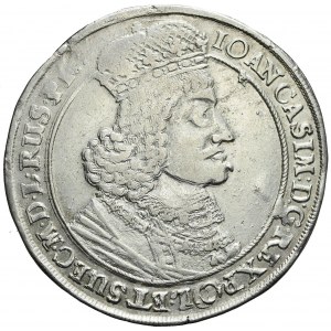Jan Kazimierz, Talar 1649 GR, Gdańsk, ładny