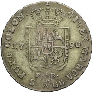 Stanisław A. Poniatowski, Dwuzłotówka 1790 EB