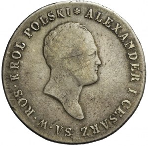 Kingdom of Poland, Alexander I, 5 gold 1817 IB, Warsaw