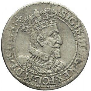 Sigismund III Vasa, Ort 1618, Gdansk, mustache, rare