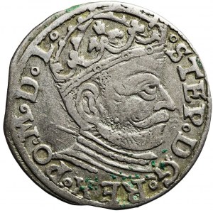 Stefan Batory, Trojak 1581, Ryga, rzadki
