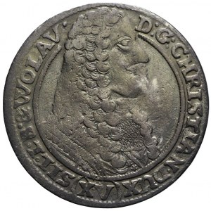 Śląsk, Księstwo Legnicko-Brzesko-Wołowskie, Christian Wołowski, 15 Krajcarów 1664, Brzeg