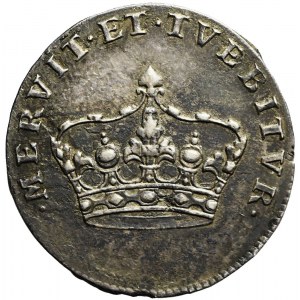 August III Sas, Żeton koronacyjny 1734