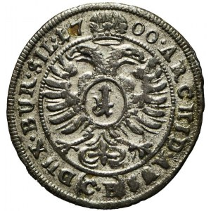 Śląsk, Leopold I, 1 krajcar, 1700, Brzeg
