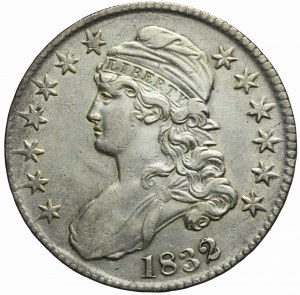 USA, United States, 50 cents 1832