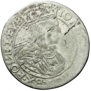 Jan II Kazimierz, Szóstak 1662 AC-PT, Lwów, rzadki