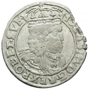 Jan II Kazimierz, Szóstak 1662 AT, Lwów, bez Ślepowrona, bardzo rzadki