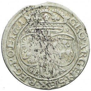 Jan II Kazimierz, Szóstak 1661 GBA, Lwów, drugi typ portretu