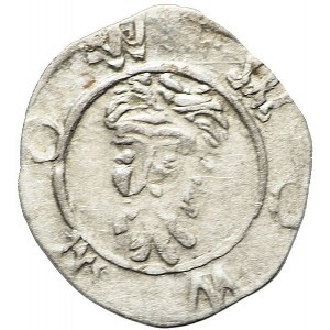 Śląsk, Zygmunt Luksemburski (1419-1437), Halerz bez daty, Wrocław, litera O
