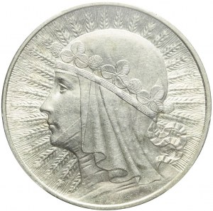 10 gold 1932, Head of a Woman, London