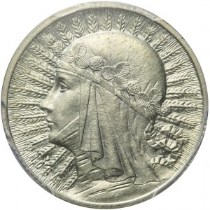 PRÓBA, 2 złote 1933, Głowa kobiety, srebro