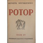 SIENKIEWICZ Henryk - POTOP Tom I-VI w 2 wol. Ilustracje UNIECHOWSKI