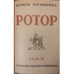 SIENKIEWICZ Henryk - POTOP Tom I-VI w 2 wol. Ilustracje UNIECHOWSKI