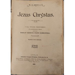 DIDON W.O. - JEZUS CHRYSTUS Wyd.1907