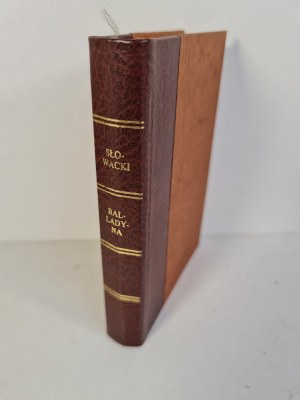 SŁOWACKI Juliusz - BALLADINE Reprint Cycle of miniatures