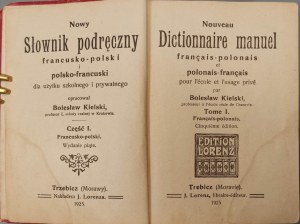 FRENCH-POLISH AND POLISH-FRENCH HANDY DICTIONARY