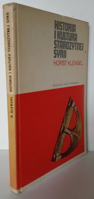 KLENGEL Horst - HISTORY AND CULTURE OF ANCIENT SYRIA CERAM Series Issue 1