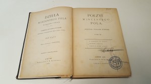 POL Wincenty - WORKS Volume V POEZYE First collective edition