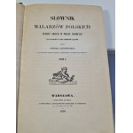 RASTAWIECKI Edward, PIWARSKI Jan Feliks - SŁOWNIK MALARZÓW POLSKICH KOMPLET RYCIN!