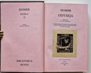 HOMER - ODYSSEY Bibliophile Edition