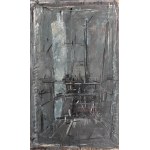 Jacek Sienicki (1928 - 2000), Wnętrze pracowni, 1984